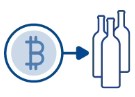 Logos of the BTC Wine insurrance