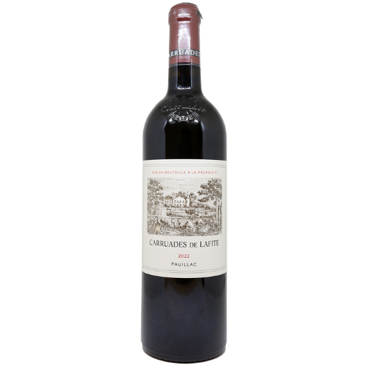 Château Lafite Rothschild - Les Carruades de Lafite - 2022 - Pauillac AOC wine bottle 750 ml