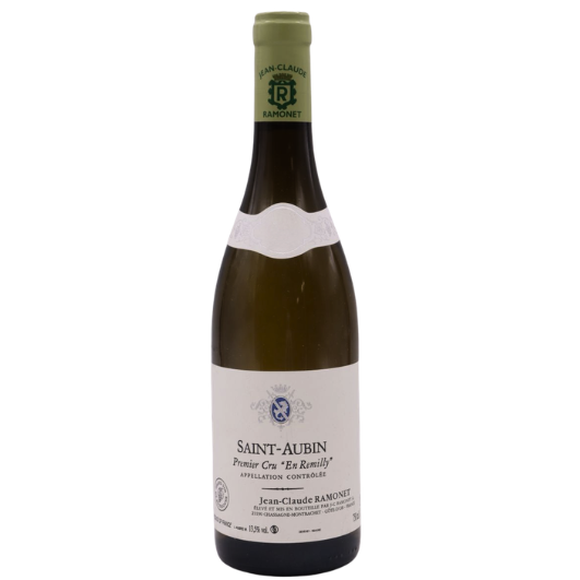 Domaine Ramonet (André, Jean-Claude) - 2018 - St-Aubin 1er Cru En Remilly AOC wine bottle 750 ml