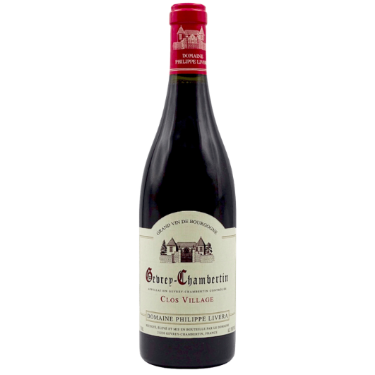 Domaine des Tilleuls, Philippe Livera - Clos Village - 2022 - Gevrey-Chambertin AOC wine bottle 750 ml
