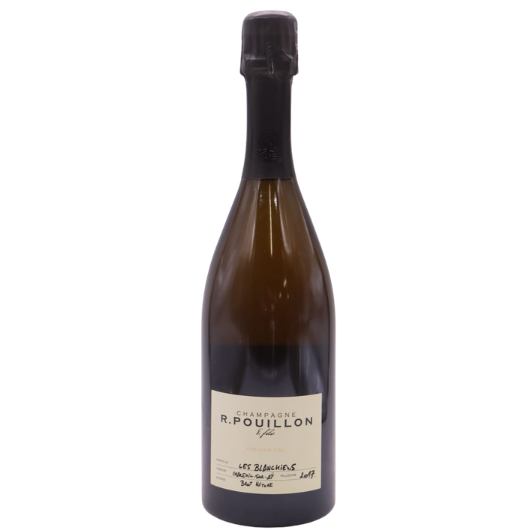 R. Pouillon & Fils - Les Blanchiens - 2017 - Champagne Brut Nature AOC wine bottle 750 ml