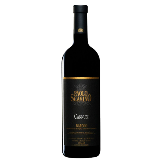 Paolo Scavino - Cannubi - 2018 - Barolo (DOCG) AOC wine bottle 750 ml