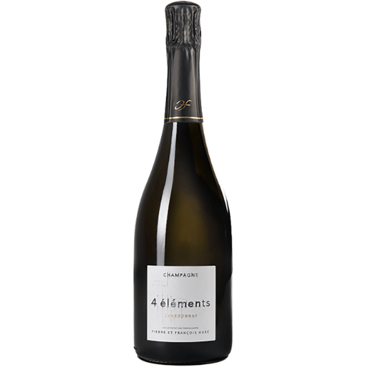 Hure Frères - 4 éléments chardonnay - 2018 - Champagne Extra Brut Blanc de Blancs AOC wine bottle 750 ml