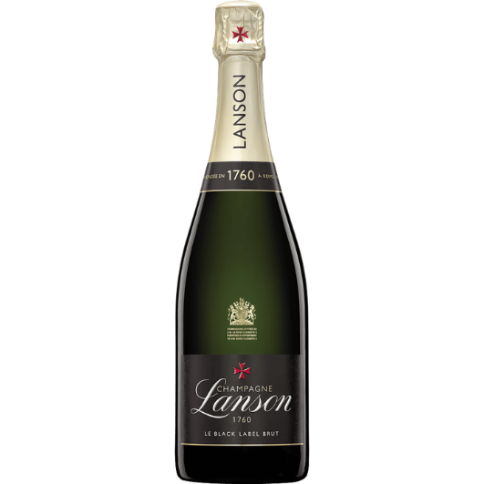 Lanson - Black Label NV - Champagne Brut AOC wine bottle 750 ml