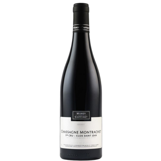 Domaine Morey Coffinet - 2022 - Chassagne-Montrachet 1er Cru Clos St-Jean AOC wine bottle 750 ml