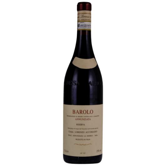 Cavalier Lorenzo Accomasso - Annunziata Riserva - 2017 - Barolo (DOCG) AOC wine bottle 750 ml