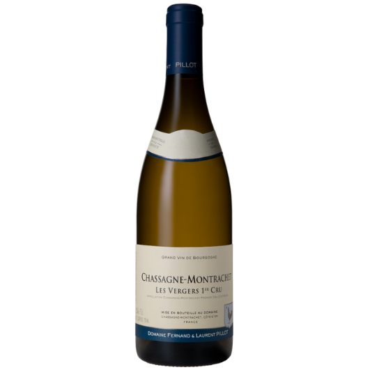 Fernand et Laurent Pillot - 2022 - Chassagne-Montrachet 1er Cru Les Vergers AOC wine bottle 750 ml