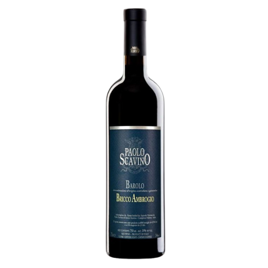 Paolo Scavino - Bricco Ambrogio - 2015 - Barolo (DOCG) AOC wine bottle 750 ml