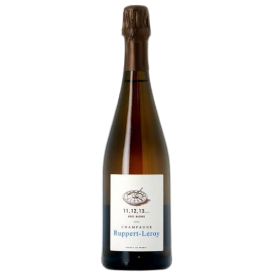 Champagne Ruppert Leroy - 11, 12, 13 NV - Champagne Brut Nature AOC wine bottle 750 ml
