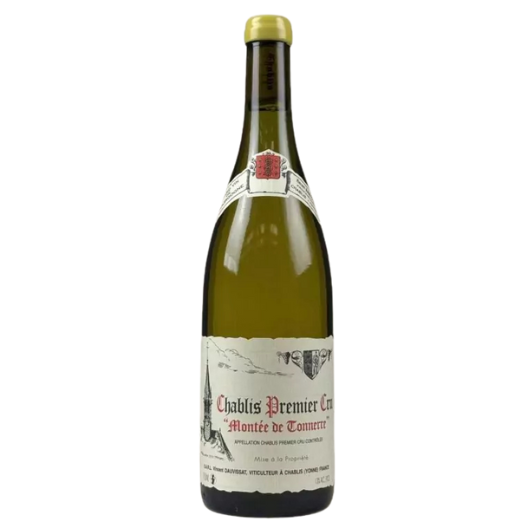 Domaine René et Vincent Dauvissat - 2021 - Chablis 1er Cru Montée de Tonnerre AOC wine bottle 750 ml