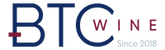 Logo BTC Wine, premium wine and cryptocurrency company