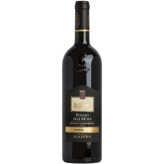 Castello Banfi - Poggio alle Mura, Riserva - 2007 - Brunello di Montalcino AOC wine bottle 750 ml