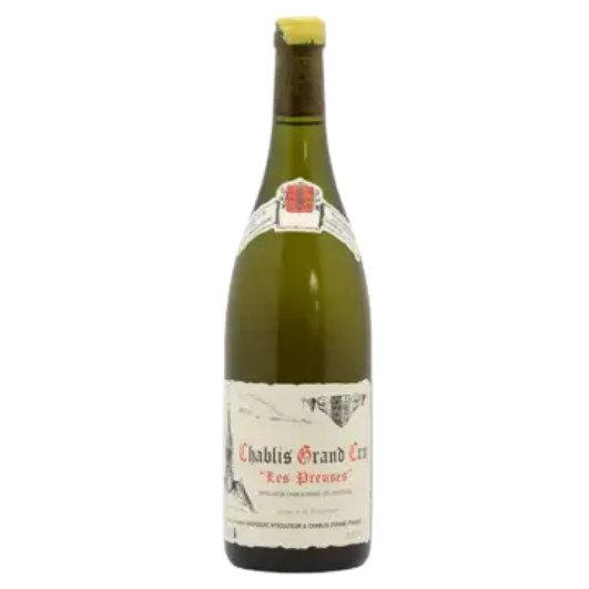 Domaine René et Vincent Dauvissat - 2007 - Chablis GC Les Preuses AOC wine bottle 750 ml