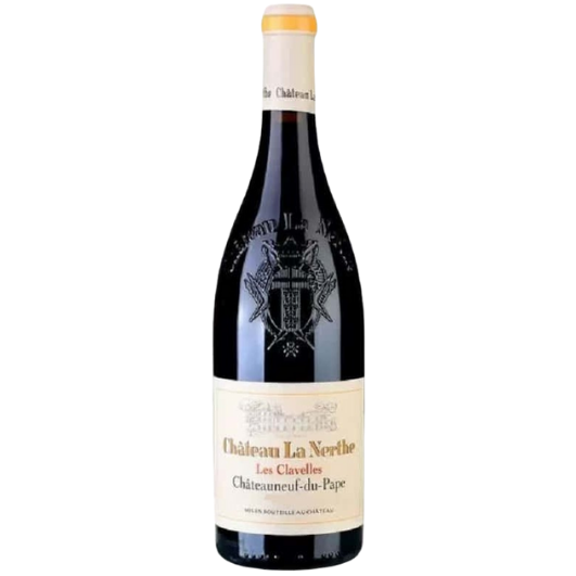 Château La Nerthe - Les Clavelles - 2017 - Châteauneuf-du-Pape AOC wine bottle 750 ml