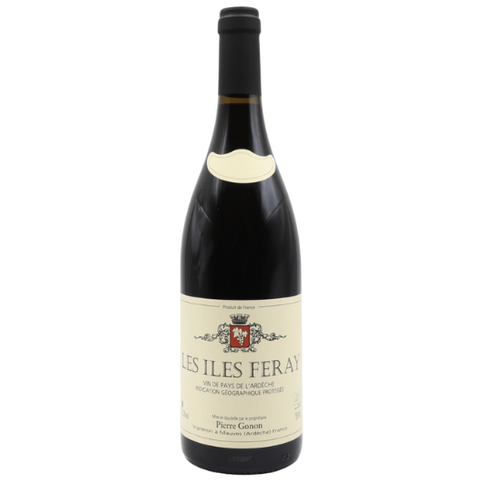 Domaine Gonon - Les Îles Feray - 2018 - Ardèche IGP AOC wine bottle 750 ml