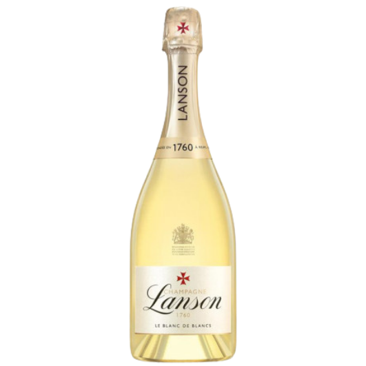 Lanson - NV - Champagne Brut Blanc de Blancs AOC wine bottle 750 ml