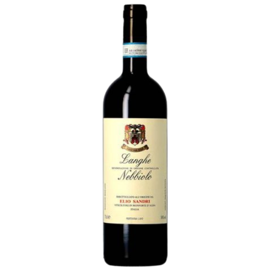 Azienda Agriviviticola Elio Sandri - Nebbiolo - 2020 - Langhe AOC wine bottle 750 ml