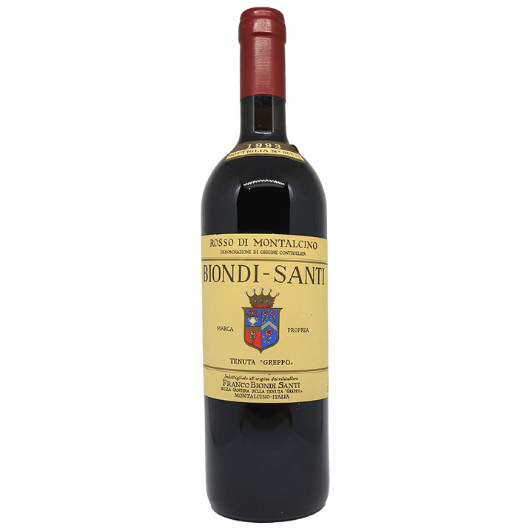 Biondi Santi - (Tenuta Greppo) - 2018 - Rosso di Montalcino AOC wine bottle 750 ml