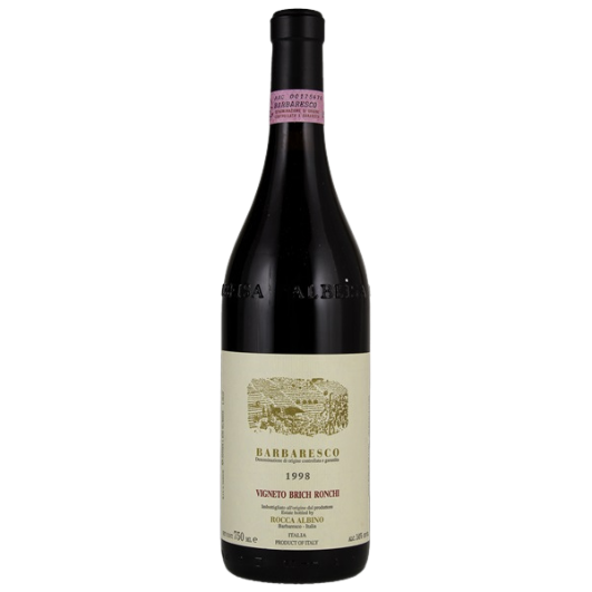 Albino Rocca - Ronchi - 1998 - Barbaresco (DOCG) AOC wine bottle 750 ml