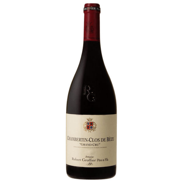 Robert Groffier 2014 Chambertin Clos de Bèze GC wine bottle displayed for catalog reference _red_wine_bottle