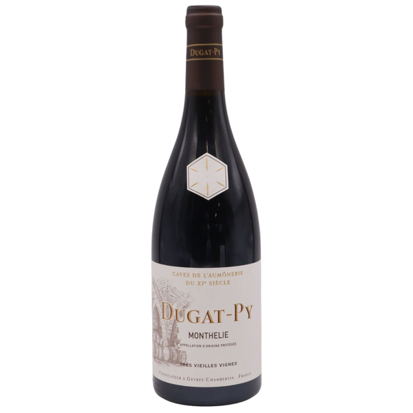Bernard Dugat Py TVV 2021 Monthélie wine bottle presented for online listing _red_wine_bottle