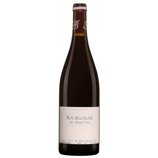 Domaine Alain Burguet Les Pince Vin 2021 Bourgogne wine bottle displayed for product catalog _red_wine_bottle