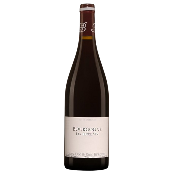 Domaine Alain Burguet Les Pince Vin 2021 Bourgogne wine bottle displayed for product catalog _red_wine_bottle
