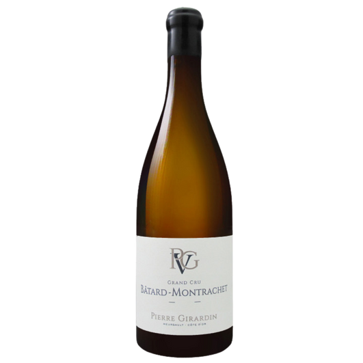 Pierre Girardin 2020 Batard Montrachet GC wine bottle photographed for listing display _white_wine_bottle
