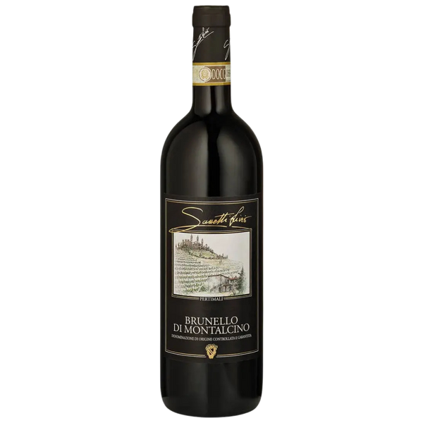 Livio Sassetti Pertimali 2015 Brunello di Montalcino wine bottle _red_wine_bottle