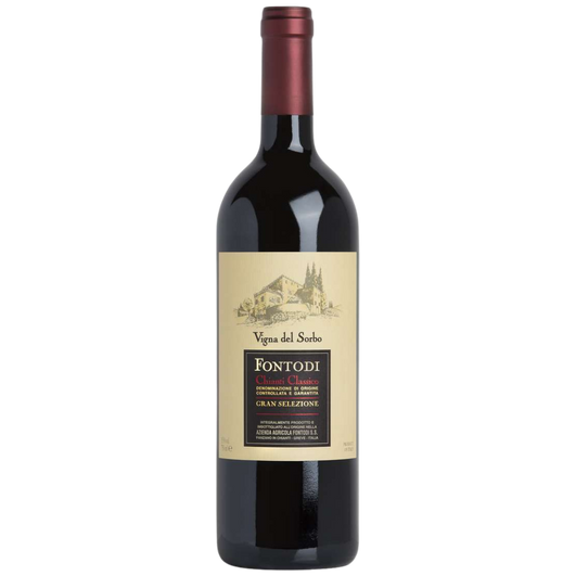 Fontodi - Vigna del Sorbo Gran Selezione - 2014 - Chianti Classico AOC wine bottle 750 ml