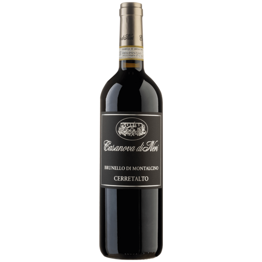 Casanova di Neri Cerretalto 2010 Brunello di Montalcino wine bottle _red_wine_bottle