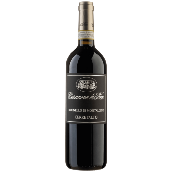Casanova di Neri Cerretalto 2010 Brunello di Montalcino wine bottle _red_wine_bottle