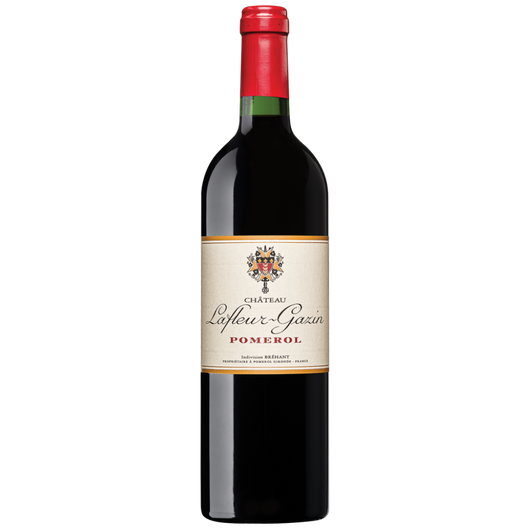 Château Lafleur Gazin 2016 Pomerol wine bottle presented for website product display _red_wine_bottle