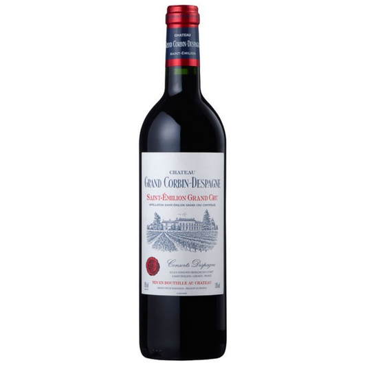 Château Grand Corbin Despagne 2022 St Emilion Grand Cru wine bottle _red_wine_bottle