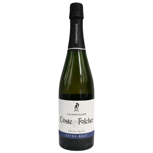 Coste Folcher - NV Champagne Extra Brut - 75 cl AOC wine bottle 750 ml