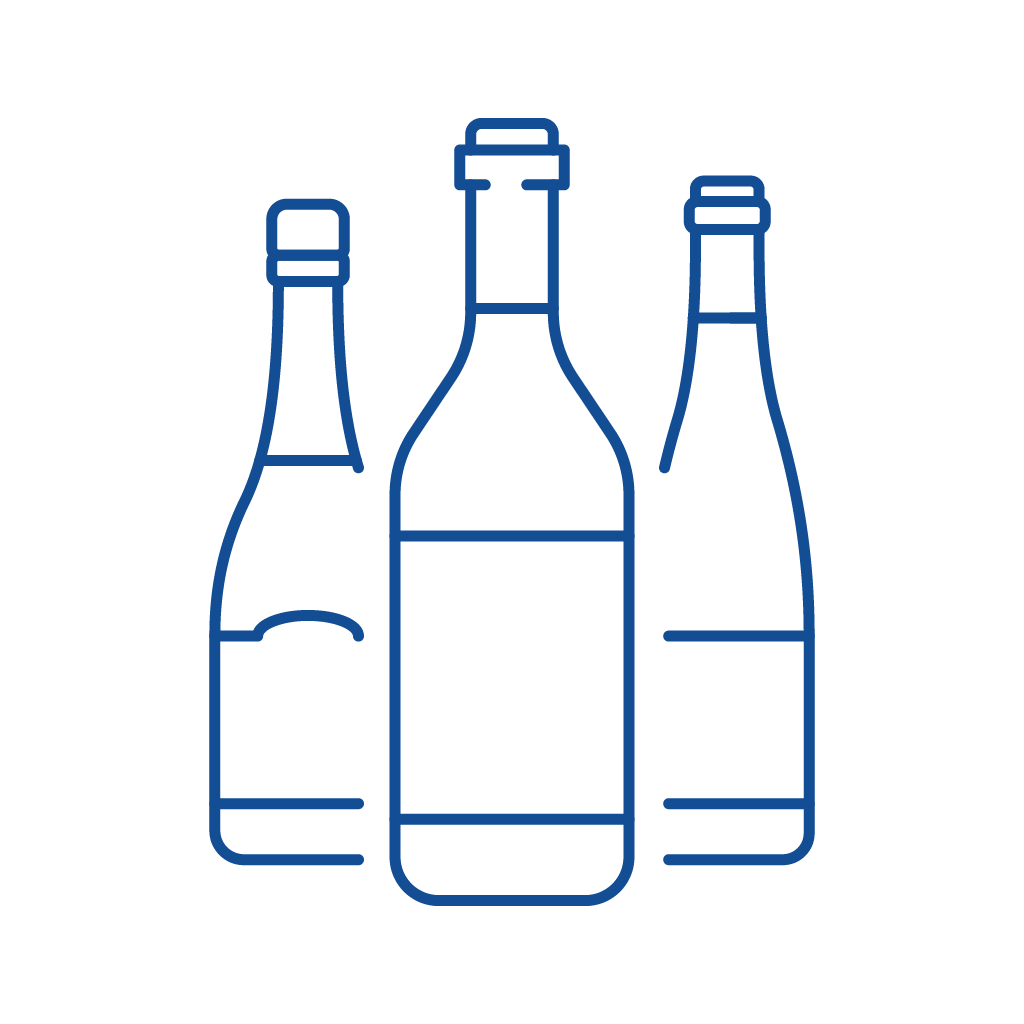 Logos of the BTC Wine insurrance