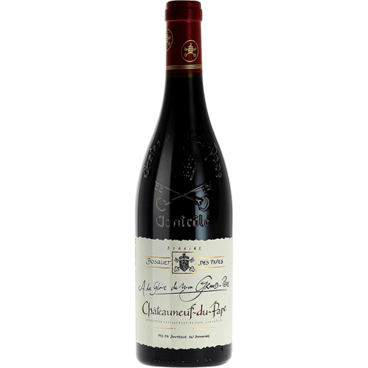 Domaine Bosquets des Papes - cuvée Grenache A la Gloire de mon Père - 2016 - Châteauneuf-du-Pape AOC wine bottle 750 ml