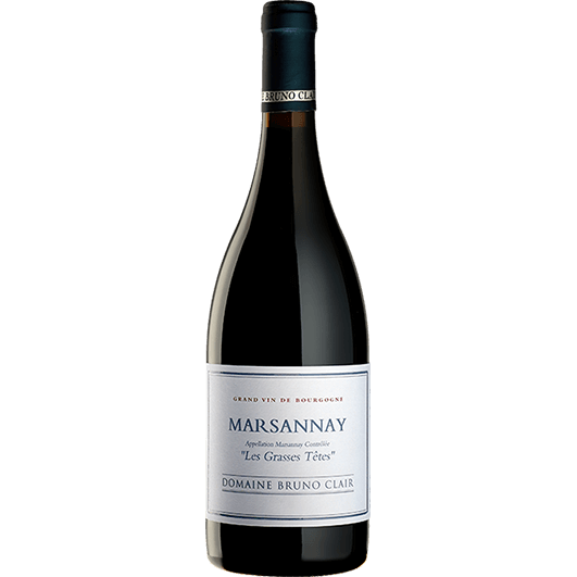 Domaine Bruno Clair - Grasses Têtes - 2022 - Marsannay AOC wine bottle 750 ml