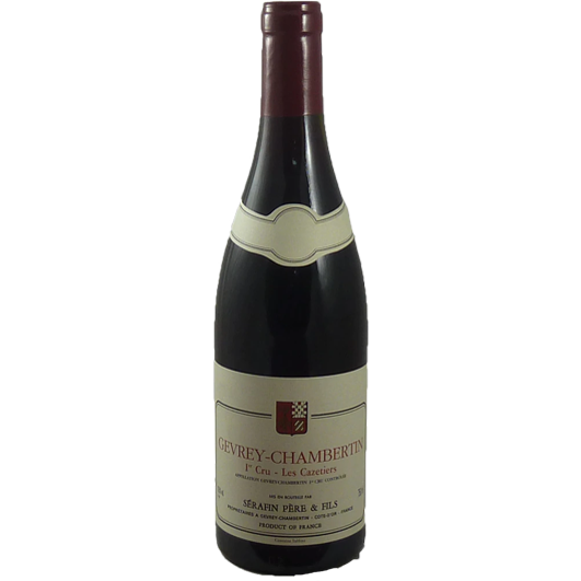 Domaine Christian Serafin Père et Fils - 2021 - Gevrey-Chambertin 1er Cru Les Cazetiers AOC wine bottle 750 ml