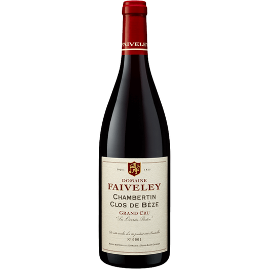 Domaine FAIVELEY - Les Ouvrées Rodin - 2021 - Chambertin Clos de Beze Grand Cru AOC wine bottle 750 ml