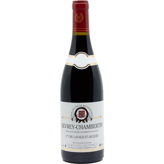 Domaine Harmand Geoffroy - 2022 - Gevrey-Chambertin 1er Cru Lavaut St-Jacques AOC wine bottle 750 ml