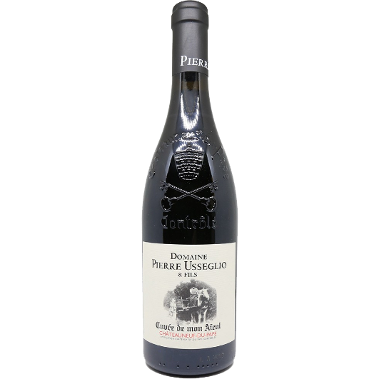 Domaine Pierre Usseglio et Fils - cuvée de Mon Aïeul - 2003 - Châteauneuf-du-Pape AOC wine bottle 750 ml