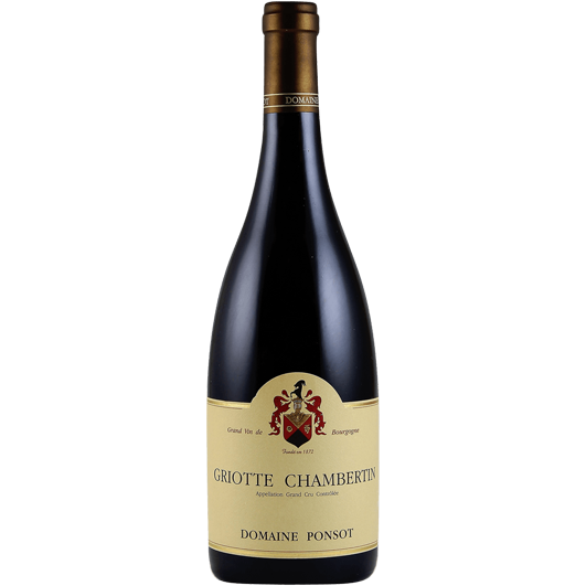 Domaine Ponsot - 2001 - Griotte-Chambertin GC AOC wine bottle 750 ml