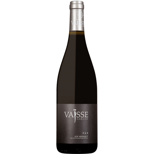 Domaine Vaisse - Pur - 2022 - Vin de Pays de L'Hérault AOC wine bottle 750 ml
