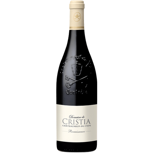 Domaine de Cristia - cuvée Renaissance - 2022 - Châteauneuf-du-Pape AOC wine bottle 750 ml