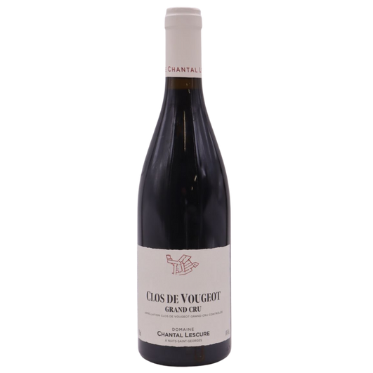Domaine Chantal Lescure 2022 Clos de Vougeot Grand Cru GC wine bottle _red_wine_bottle