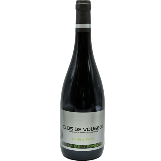 Laurent Ponsot - Cuvée du Cèdre - 2016 - Clos de Vougeot GC AOC wine bottle 750 ml