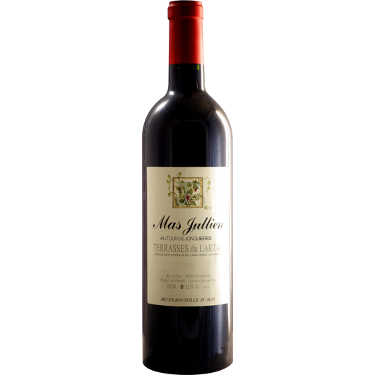 Mas Jullien - Autour de Jonquières - 2020 - Coteaux du Languedoc Terrasses du Larzac AOC wine bottle 750 ml