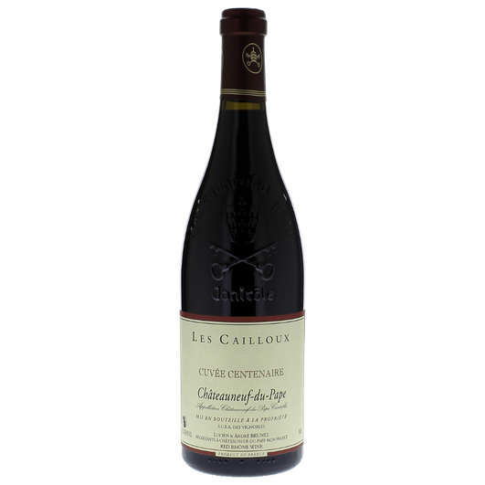 Les Cailloux - cuvée Centenaire - 2019 - Châteauneuf-du-Pape AOC wine bottle 750 ml