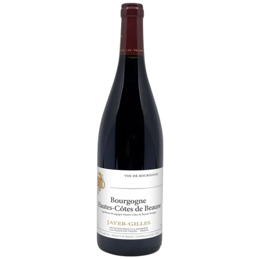 Domaine Jayer-Gilles - 2015 - Bourgogne Hautes-Côtes de Beaune AOC wine bottle 750 ml